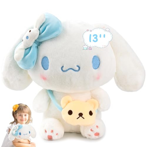 KIEAL 13 in Plush Toys Anime Plush Kawaii Stuffed Animals Doll Soft and Adorable Cartoon Pillow for Girls Kids Fans Birt