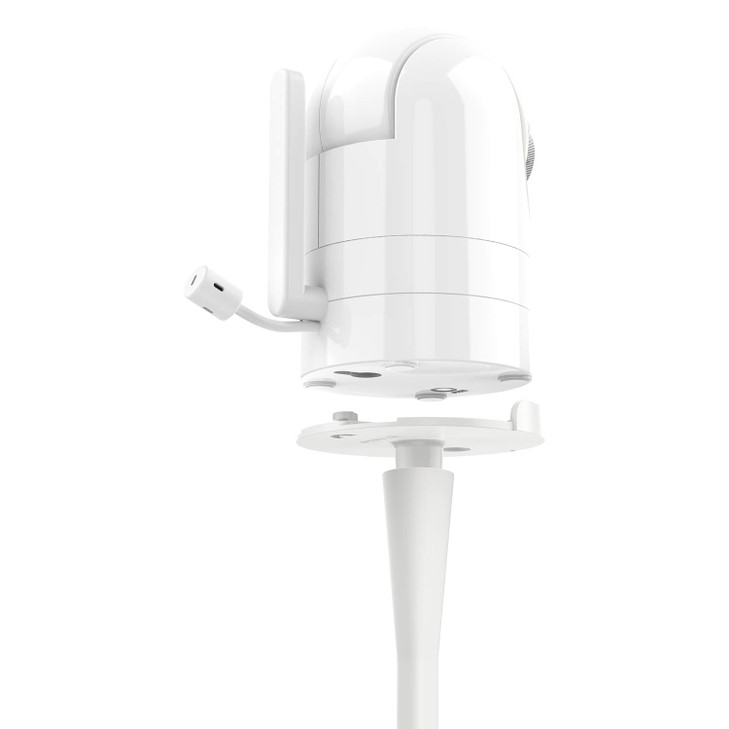 Aobelieve Flexible Mount for Infant Optics DXR8 and DXR8 Pro Baby Monitor720p White