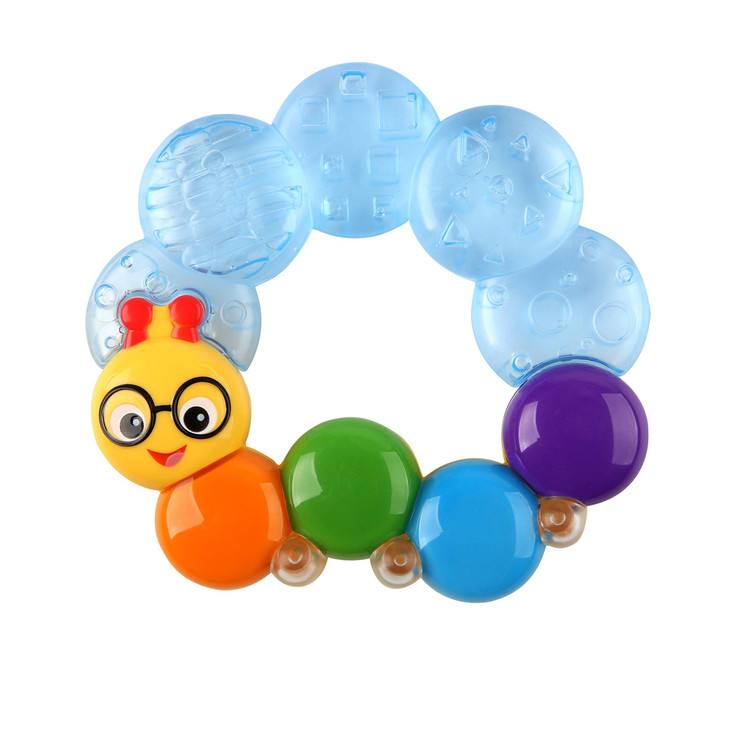 Baby Einstein TeetherPillar Rattle and Chill Teething Toy Ages 3 Months