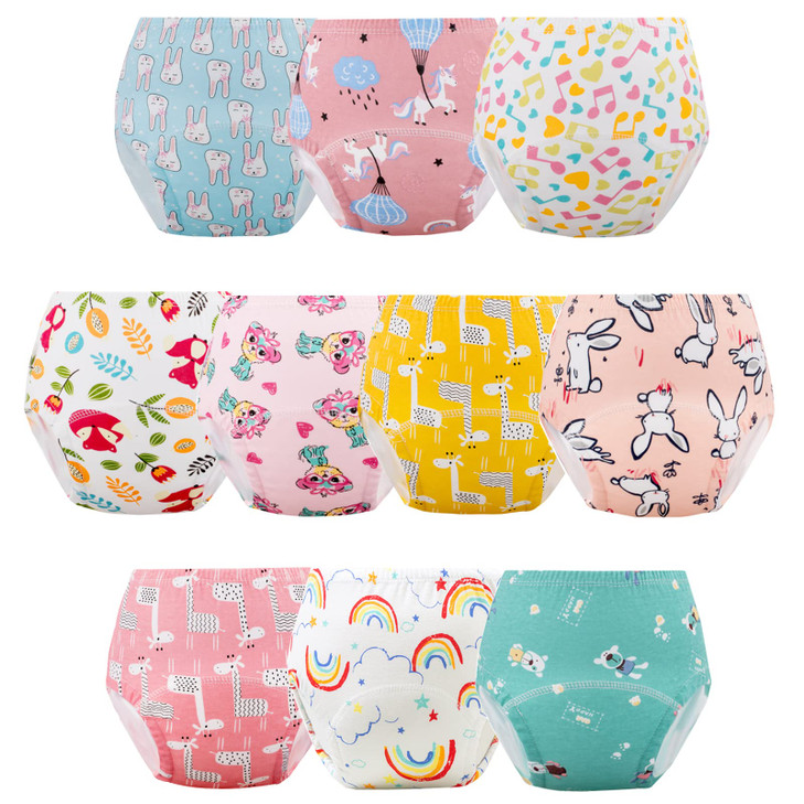 Potty Training Pants for Boys Girls Learning Designs Training Underwear Pants 10 Packs 24T