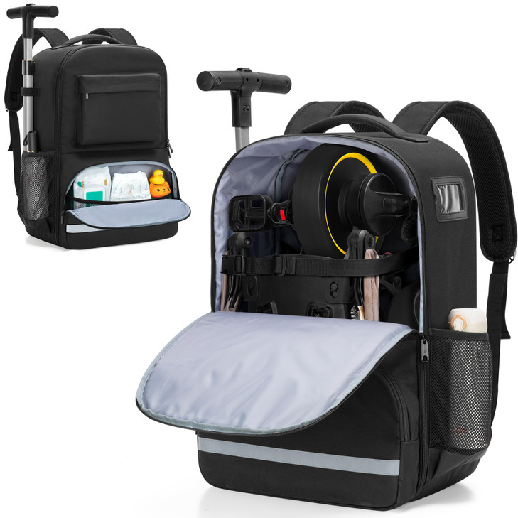 GRAOSO Travel Bag Compatible with Doona Liki Trike S3 S5 Folding Toddler Tricycle Storage Backpack Stroller Bag with 3 C