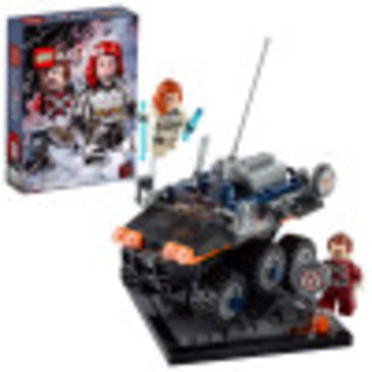 LEGO Marvel Avengers Taskmasters Ambush 77905 Exclusive Black Widow Movie Building Kit Includes Black Widow Taskmaster a