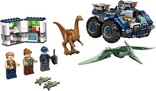 LEGO Jurassic World Gallimimus and Pteranodon Breakout 75940 Dinosaur Building Kit for Kids Featuring Owen Grady Claire