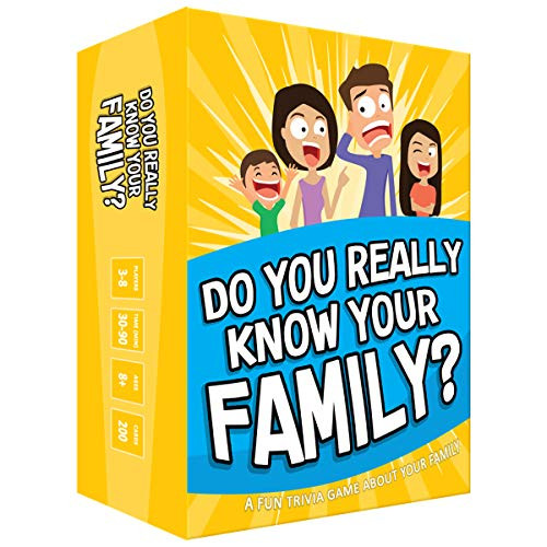 Do You Really Know Your Family A Fun Family Game Filled with Conversation Starters and Challenges Great for Kids Teens a