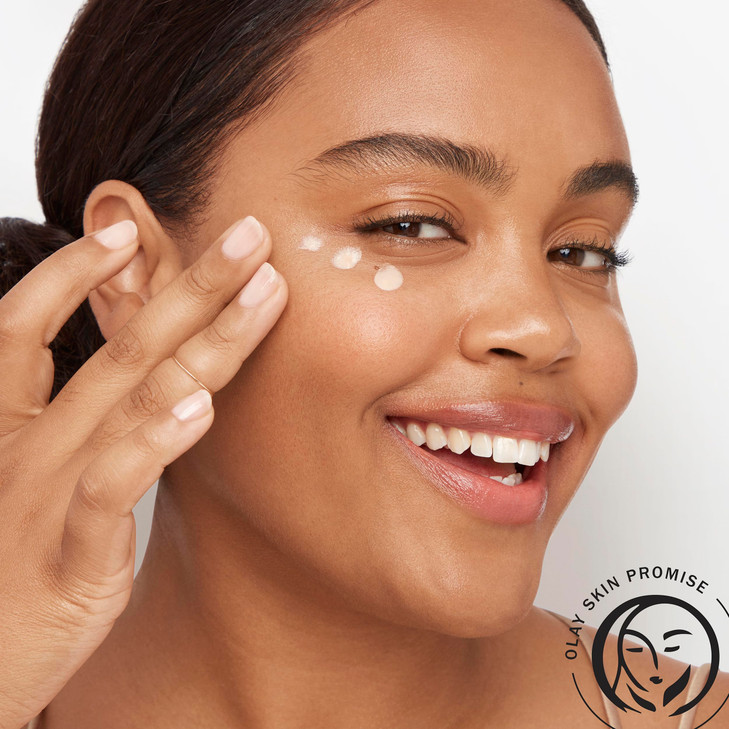 Olay Eye Cream Total Effects AntiAging Treatment 7in1 Hydrating Evens Tone Brightens Smooths Line Lines Minimizes Look o