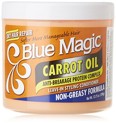 Blue Magic Carrot Oil Leave In Styling Conditioner 1375 Ounce