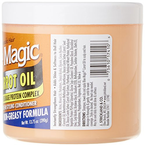 Blue Magic Carrot Oil Leave In Styling Conditioner 1375 Ounce