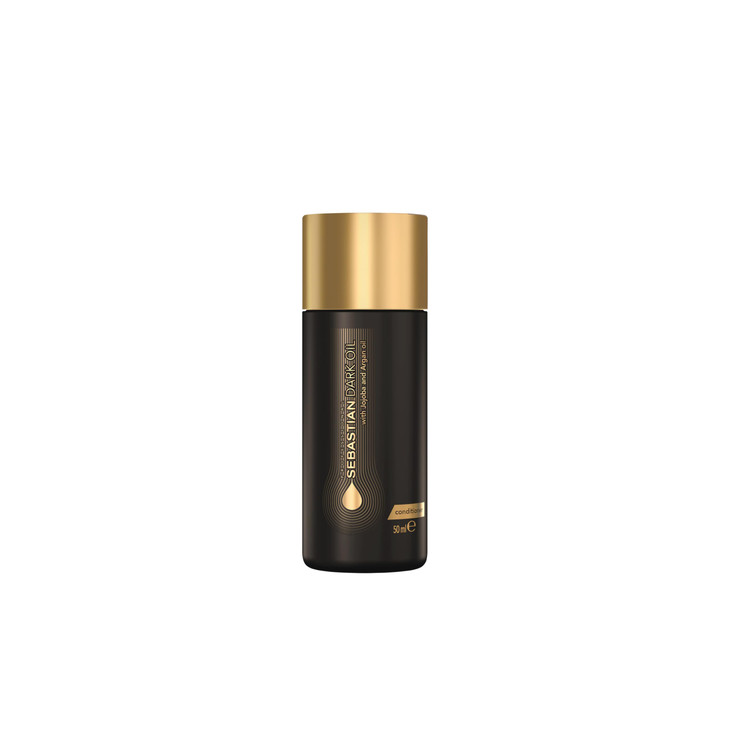 Sebastian Professional Dark Oil Lightweight Conditioner Infused with Jojoba Argan Oil Travel Size 1 fl oz