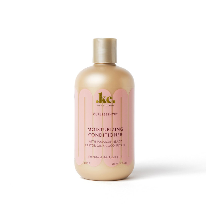 KeraCare CurlEssence Coconut Conditioner 12 oz With Jamaican Black Castor Oil Coconut Oil Increase Hair Moisture Strengt