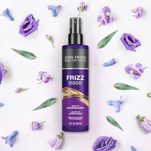 John Frieda Frizz Ease Daily Nourishment Conditioner 8 Ounce Leavein Conditioner for Frizzprone Hair with Vitamin A C an