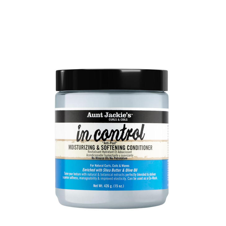 Aunt Jackies in control 15oz AntiPoof Moisturizing Softening Conditioner