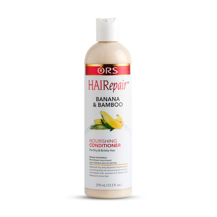 ORS HAIRepair Banana and Bamboo Nourishing Conditioner for Dry and Brittle Hair 125 Ounce