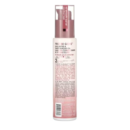 GIOVANNI 2chic LeaveIn Conditioning Styling Elixir AntiFrizz Natural Hair Smoothing Formula with Shea Butter Sweet Almon