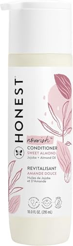 The Honest Company SiliconeFree Conditioner Gentle for Baby Naturally Derived Tear Free Hypoallergenic Sweet Almond Nour