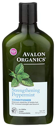 Avalon Organics Conditioner Strengthening Peppermint 11 oz