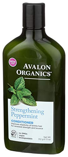 Avalon Organics Conditioner Strengthening Peppermint 11 oz