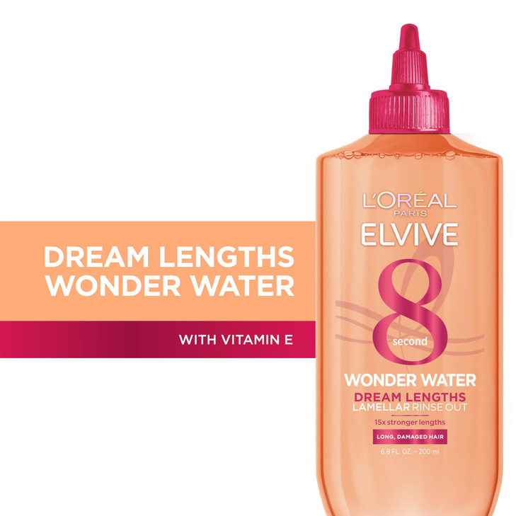 LOreal Paris Elvive Dream Lengths 8 Second Wonder Water Detangling Lamellar Rinse Out 68 Ounce