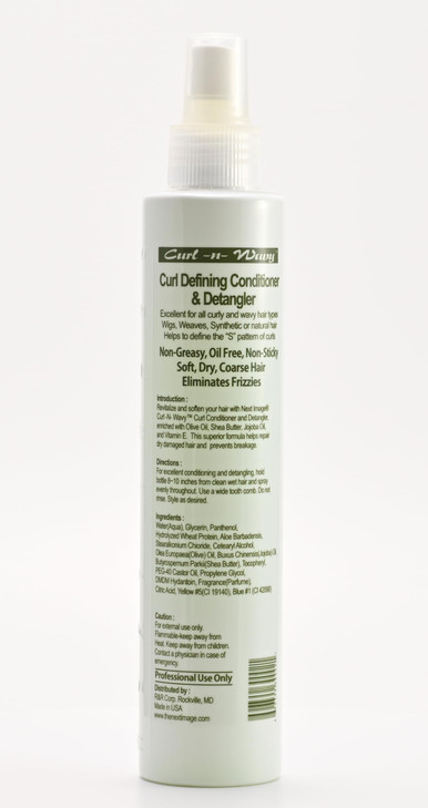 On Natural Next Image CurlnWavy Curl Defining Conditioner and Detangler Oilive Oil Shea Butter Jojoba Oil Vitamin E 8 Ou