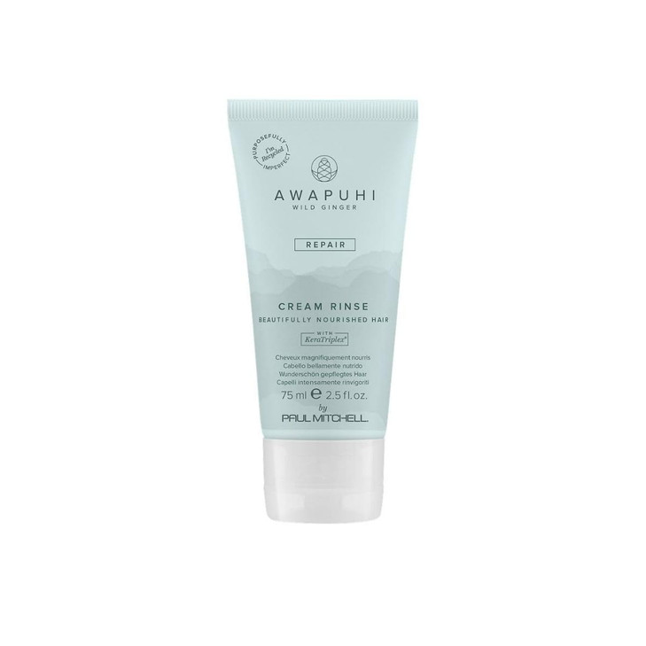 Awapuhi Wild Ginger by Paul Mitchell Cream Rinse Detangles Repairs For Dry Damaged ColorTreated Hair 25 fl oz