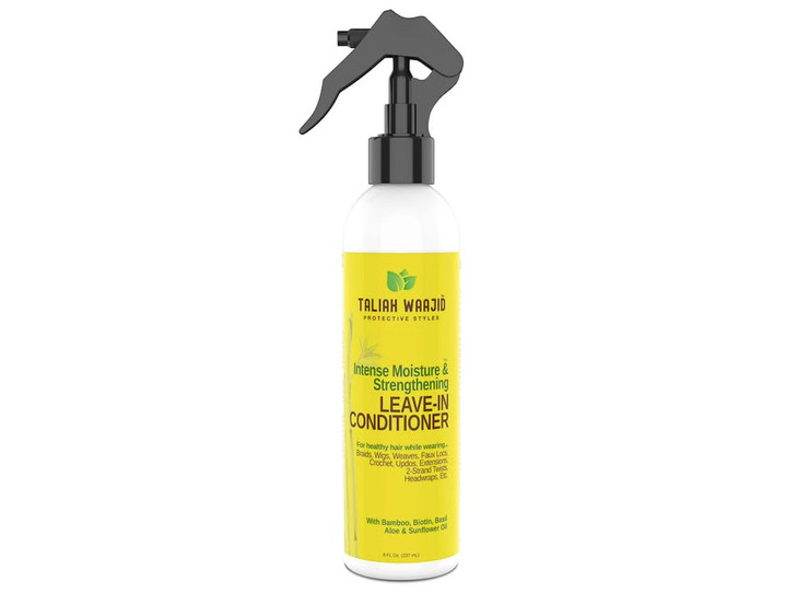 TTaliah Waajid Bamboo and Coconut Milk Strengthening Leave In Conditioner Protective Styles Strengthens Conditions Repai
