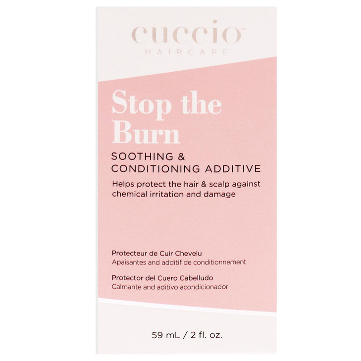 Cuccio Haircare Stop The Burn Prevents Chemical Burn And Peroxide Damage Reduces Scalp Itching And Irritations Can Be Mi