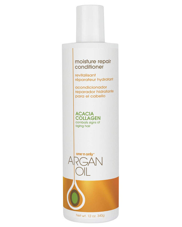 One n Only Argan Oil Moisture Repair Conditioner Helps Detangle and Smooth Damaged Hair Cuticle to Improve Structure Imp