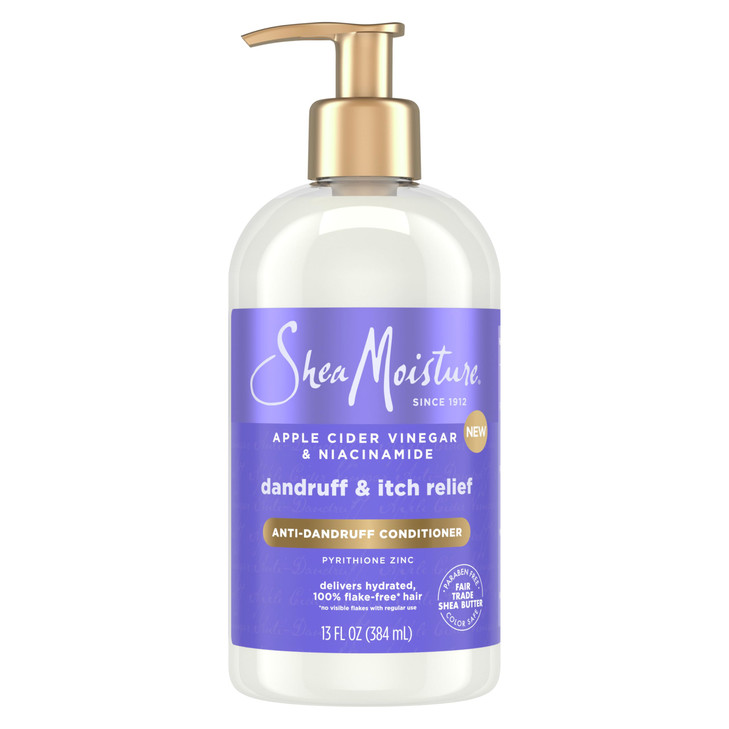 Shea Moisture AntiDandruff Conditioner Apple Cider Vinegar Salicylic Acid For Soft Smooth Hair System for a Healthier Sc