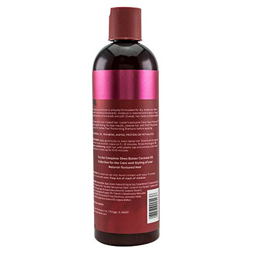 Lusters Pink Shea Butter Coconut Oil Moisturizing Smoothing Conditioner 12 oz
