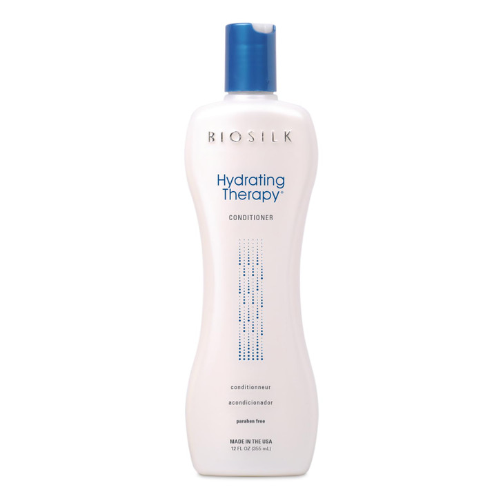 BioSilk Hydrating Conditioner Replenishes Moisture For Strong Smooth Hair Sulfate Paraben CrueltyFree 12 Oz