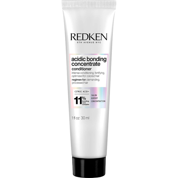 Redken Bonding Conditioner for Damaged Hair Repair Acidic Bonding Concentrate For All Hair Types 1 Fl Oz