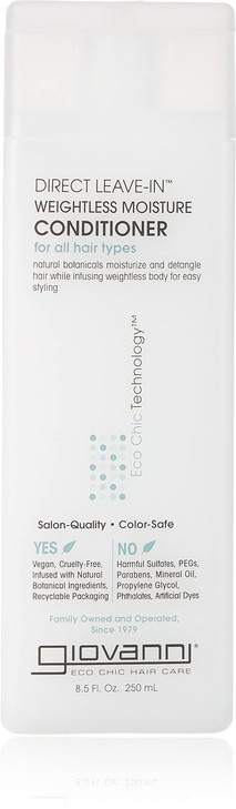 Giovanni Conditioner Direct LeaveIn Weightless Moisture For All Hair Types 85 Oz