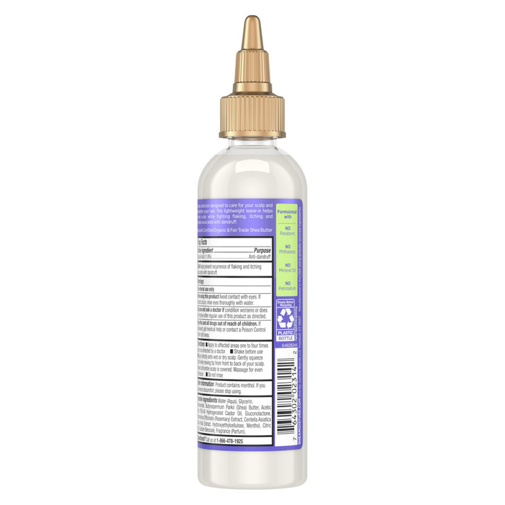 SheaMoisture AntiDandruff LeaveIn Apple Cider Vinegar Salicylic Acid To Soothe Scalp System for a Healthier Scalp 4 oz