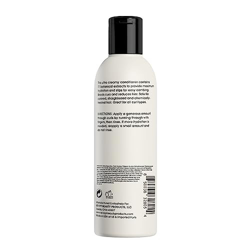 REVIPP Beauty Deep Conditioner for Dry Damaged Curly Hair 8fl oz Curl Defining Hydrating Conditioner with Avocado Oil Gr