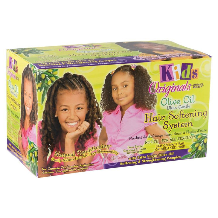 Originals by Africas Best Kids Olive Oil UltraGentle Hair Softening System Natural Ultragentle Organic Conditioning Stre