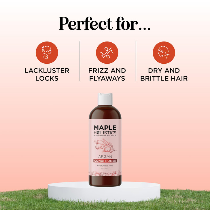Argan Oil Conditioner for Dry Hair Nourishing Hair Conditioner for Damaged Dry Hair Infused with Argan Oil of Morocco Su