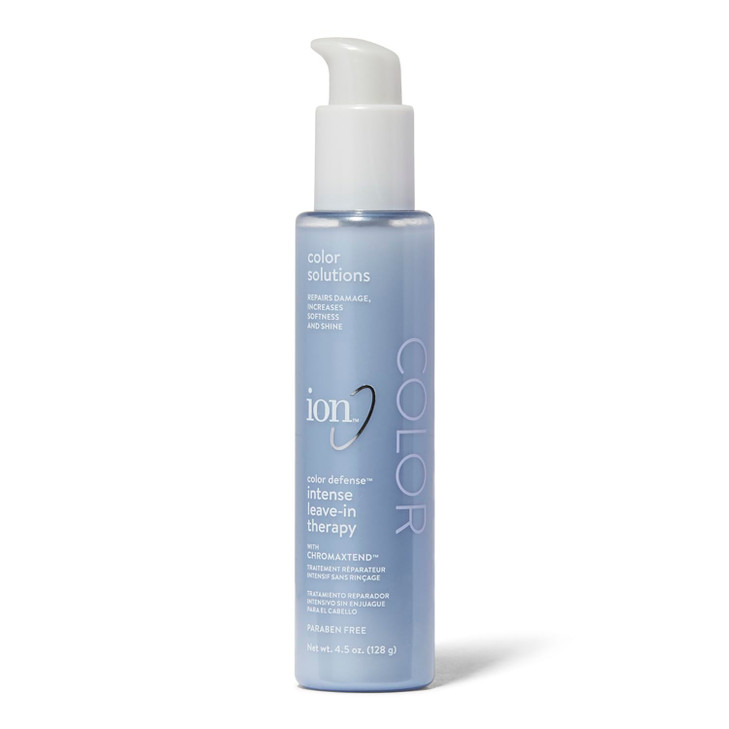 ion Color Defense Intense Leave In Therapy Serum Vegan Paraben Free Repairing Softens Hair