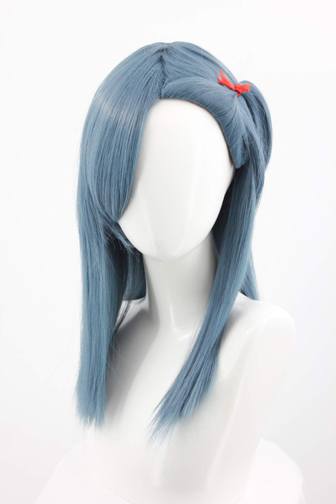 SpeedBeauty Womens Medium length Blue Cosplay Wig