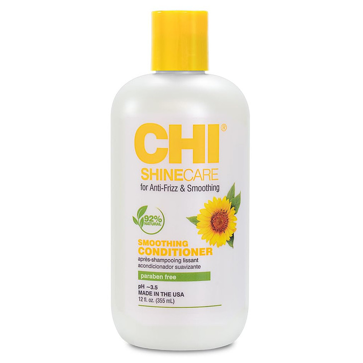 CHI ShineCare Smoothing Conditioner Transforms Dull Hair Adding Instant Shine And Hydration Sulfate Paraben CrueltyFree