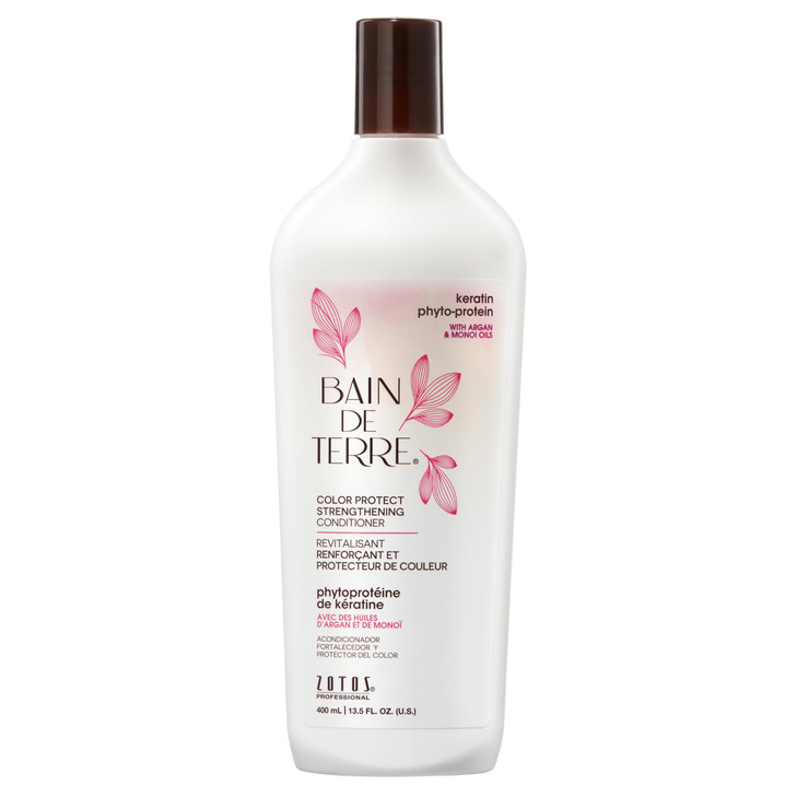 Bain de Terre Keratin PhytoProtein Color Protect Strengthening Conditioner ColorSafe Strengthening for Weak Damaged Hair