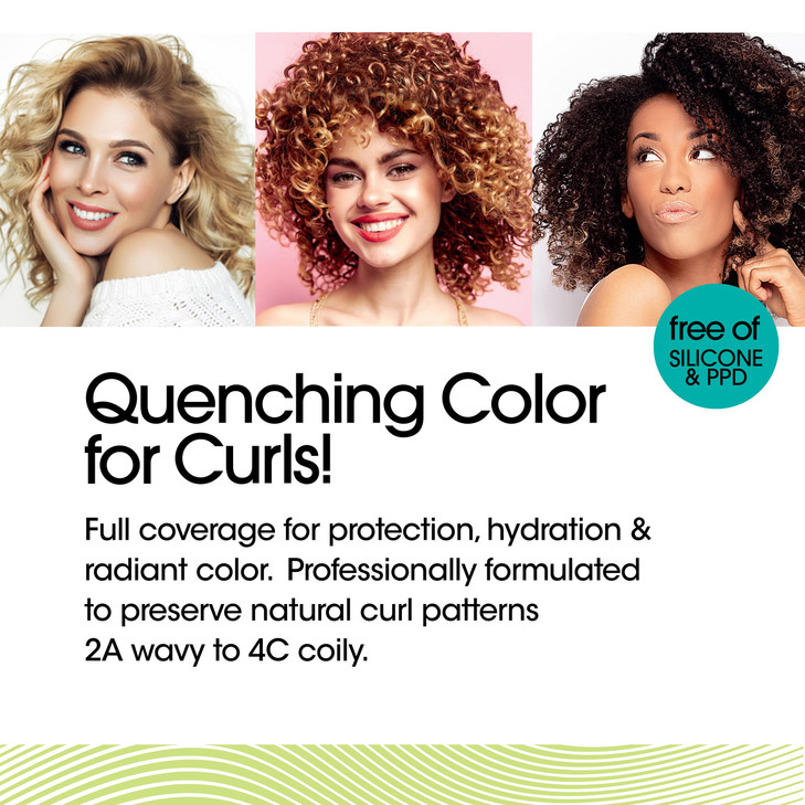 All About Curls Curl Quench AfterColor Conditioner Protect Color Moisturize Nourish All Curly Hair Types Vegan Cruelty F