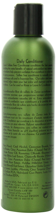 Zerran Daily Conditioner 8 Ounce