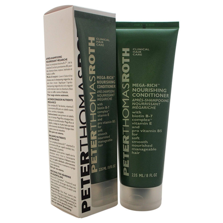 Peter Thomas Roth MegaRich Nourishing Conditioner Biotin B7 Complex Conditioner for Softer Smoother HealthierLooking Hai