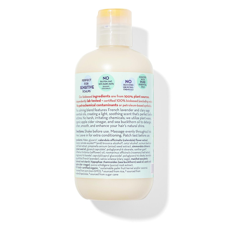 California Baby Calming Hair Conditioner 100 PlantBased Kids Conditioner Rinseout or Leave in Conditioner Lavender Scent