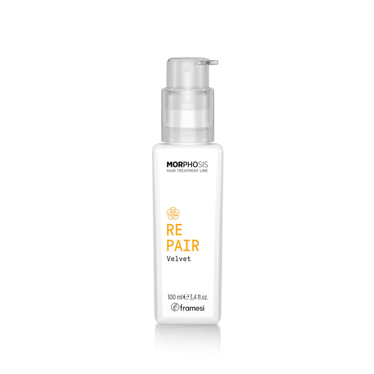 FRAMESI Morphosis Repair Velvet 34 fl oz Leave In Conditioner Moisturizes and Strengthens Hair Natural Ingredients Color
