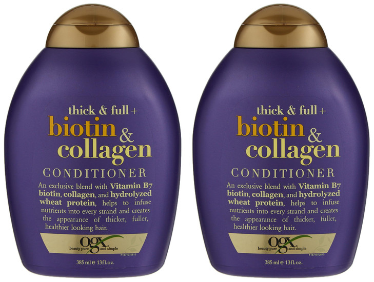 Ogx Conditioner Biotin Collagen 13 Ounce 384ml 2 Pack