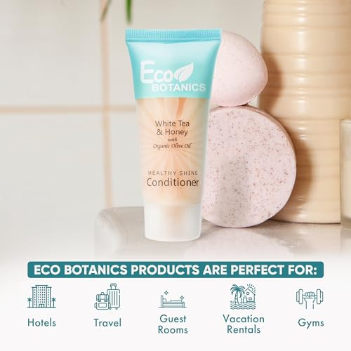 Travel Size Hotel Conditioner 20 Count 085 oz Bottles Guest Amenities Vacation Rentals and Short Term Rentals Paraben Fr