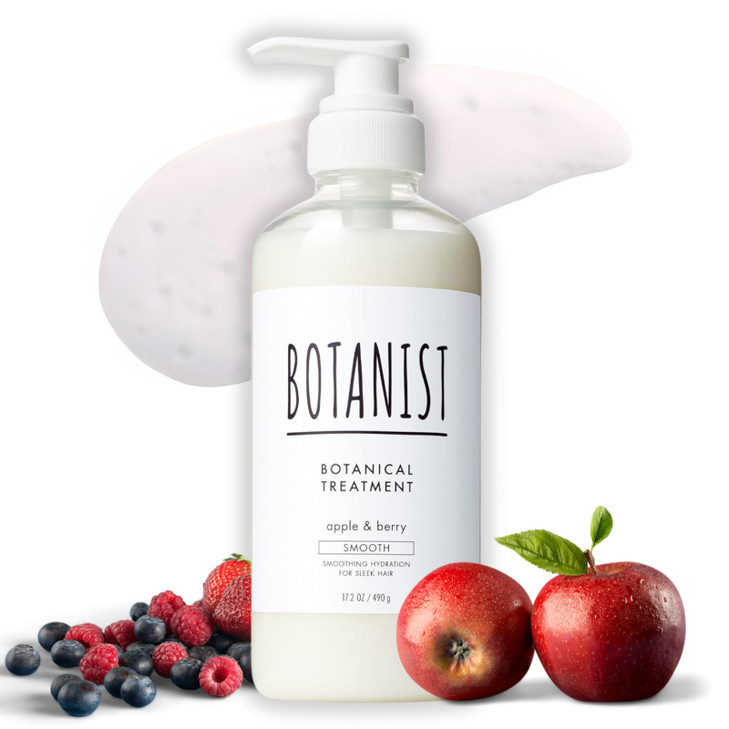 BOTANIST Natural Hair Treatment for Dry Hair Curly Hair Conditioner for Women Men by Hyaluronic Acid Ceramides Macadamia