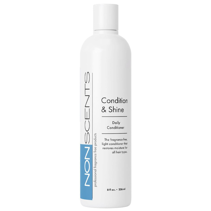 Nonscents Original Formula Natural Conditioner for Dry Hair Cleansing for Women Men CrueltyFree SulfateFree Unscented Ma