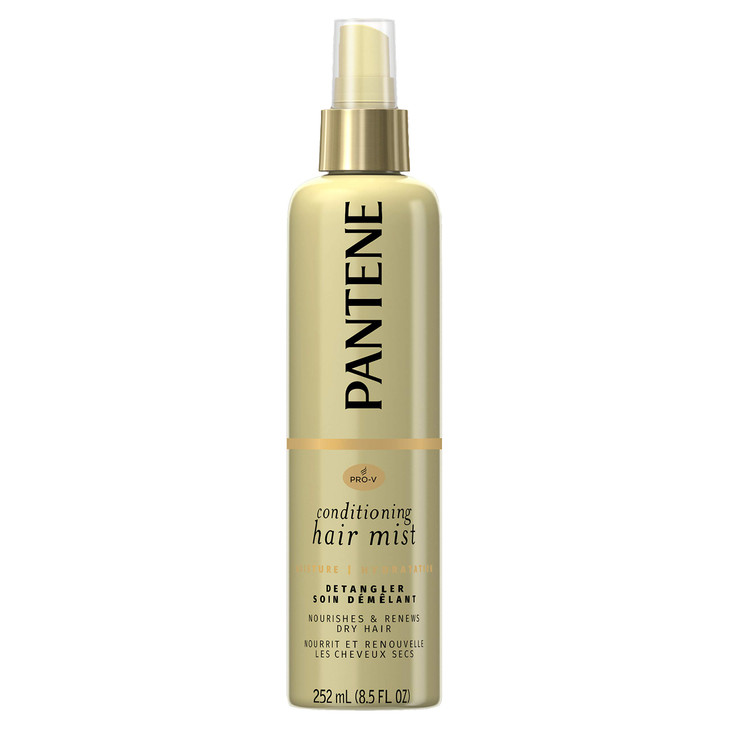 Pantene ProV Nutrient Boost Moisture Conditioning Mist Nourishing and Renewing Detangler 85 fl oz