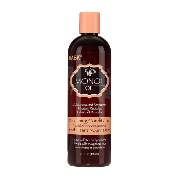 Hask Monoi Oil Conditioner Nourishing 12oz 2 Pack